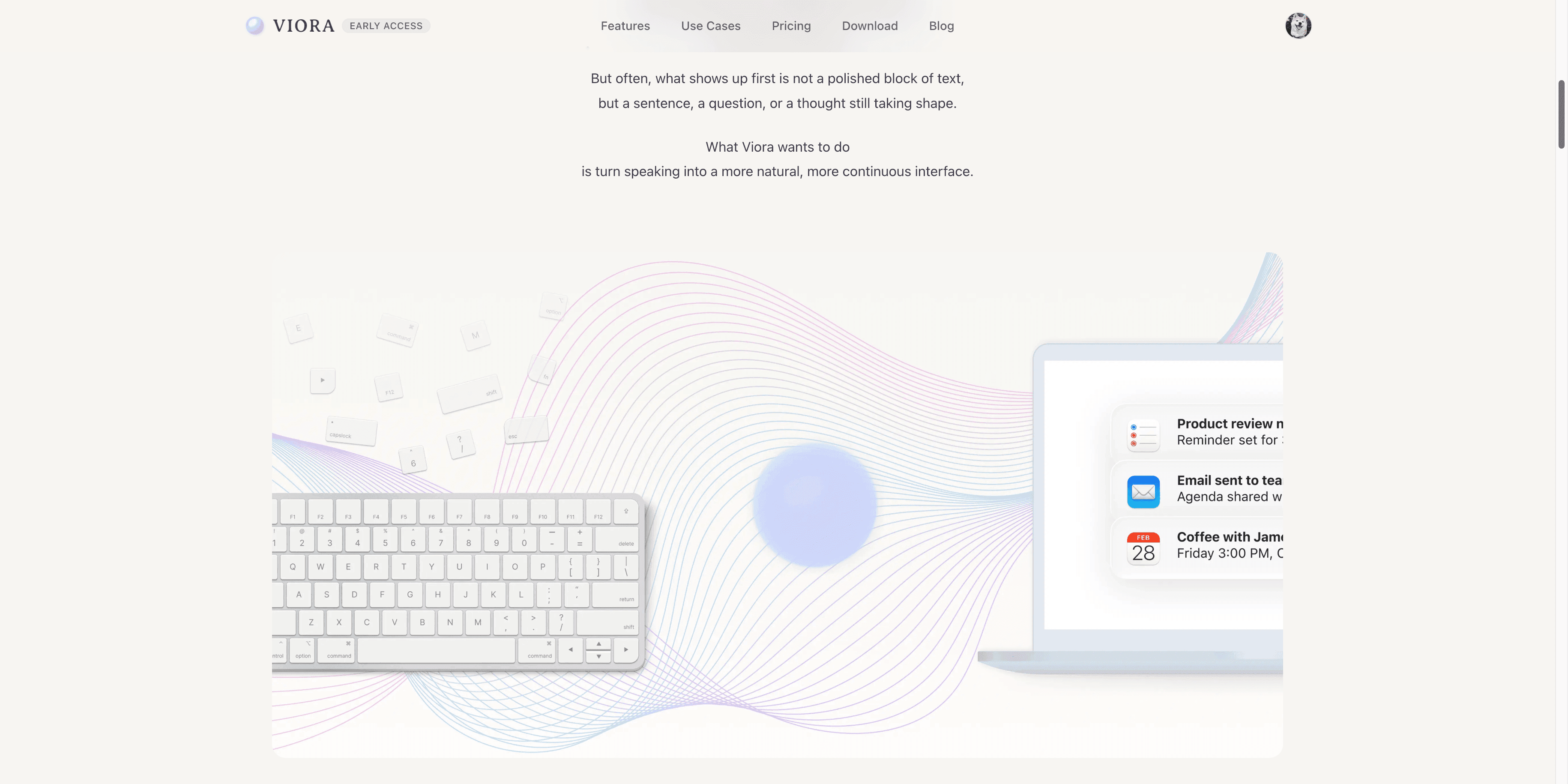Mac上のVioraによる書く・直す・聞く・実行する流れ